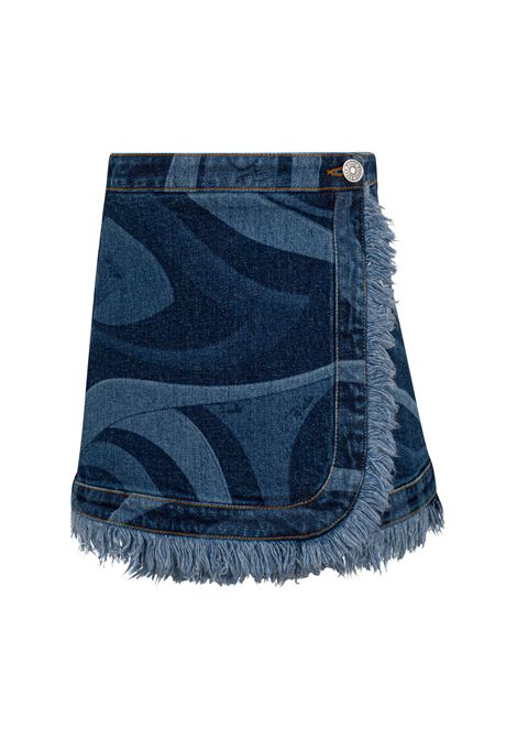 Gonna sfrangiata EMILIO PUCCI | PY7B71 L0384620